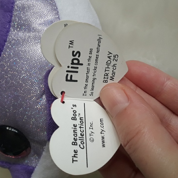 Ty Flips Beanie Boo stuffed animal - Picture 5 of 10